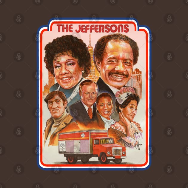 the jeffersons by Chris Hoffman Art