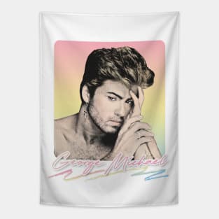 George Michael // Faded Vintage Look // Original Design Tapestry