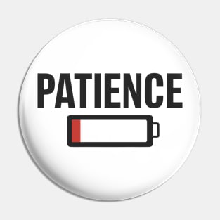 Battery Patience Work Stress Level Pin