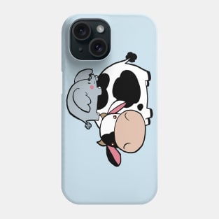 Sloth and Cow Phone Case