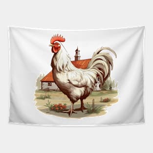 Colorful Rooster Tapestry