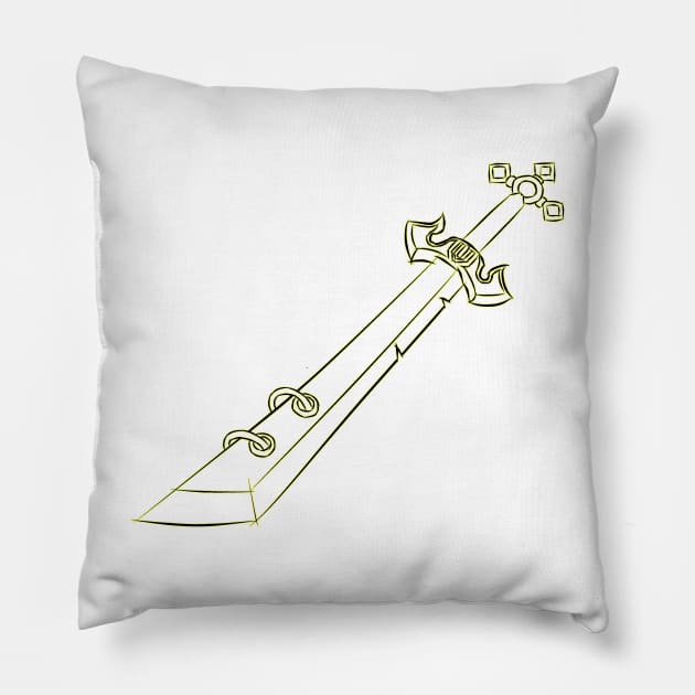 Master Yi Sword Pillow by DeLyss-Iouz