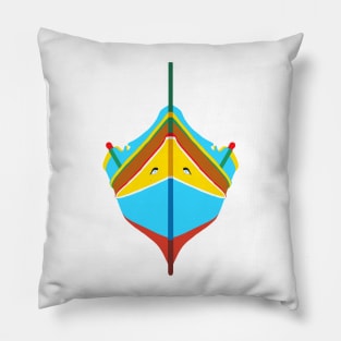 Maltese Luzzu Pillow