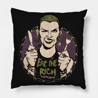 Eat the Rich Pillow