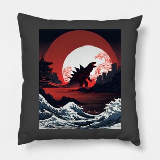 Kanagawa Monster Pillow