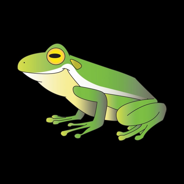 Tree Frog by Wickedcartoons