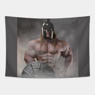 Spartan-Warrior Tapestry