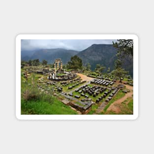 Ancient Delphi, the "navel" of the World Magnet