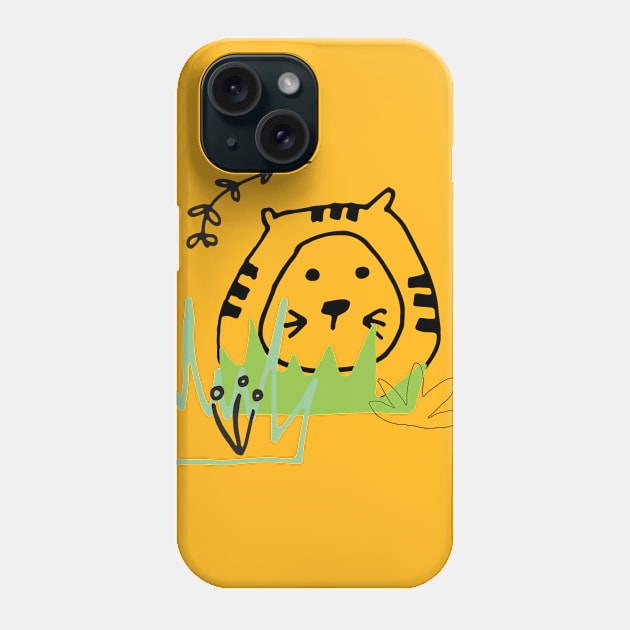 Tiger Phone Case by bruxamagica