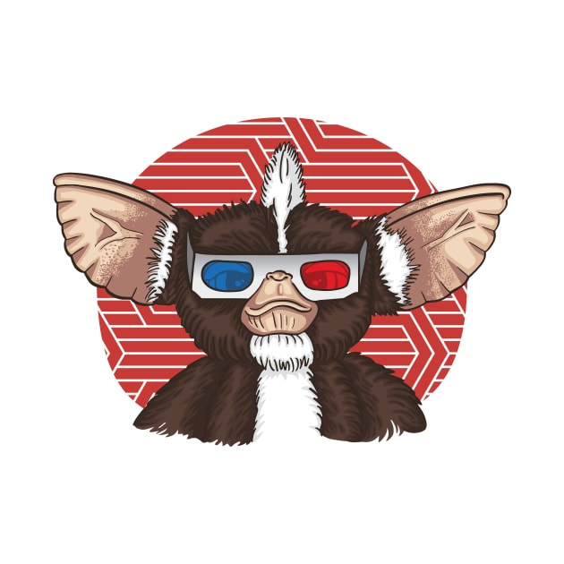 Gremlins 3D by Moe Tees