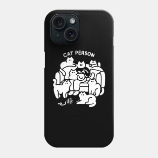 CAT PERSON Phone Case