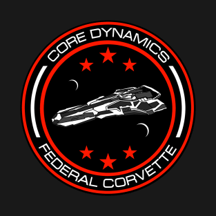 Elite: Dangerous - Federal Corvette T-Shirt