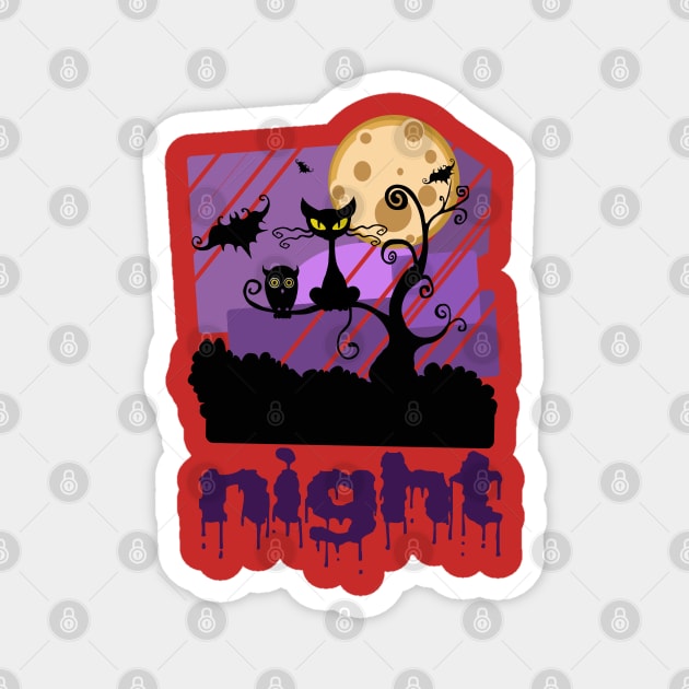 night Magnet by carismashop