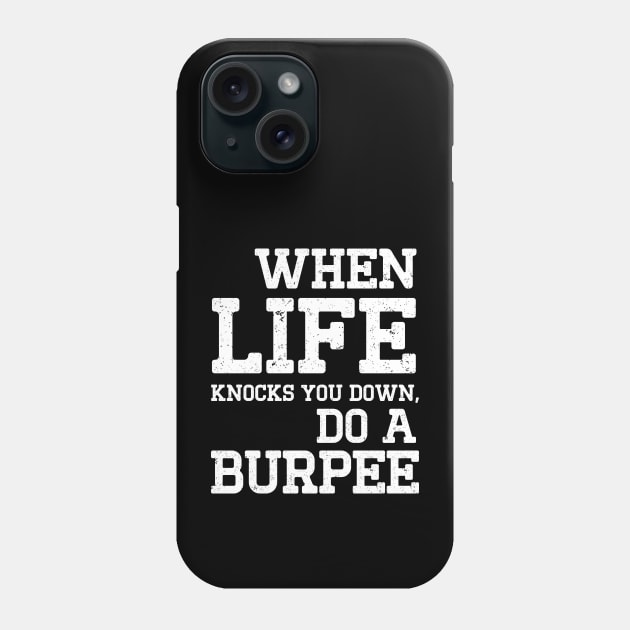 Motivation slogan for crossfit Phone Case by ZM1