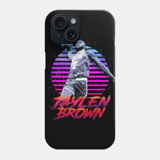 Jaylen Brown Nickname Retrowave Outrunner Phone Case