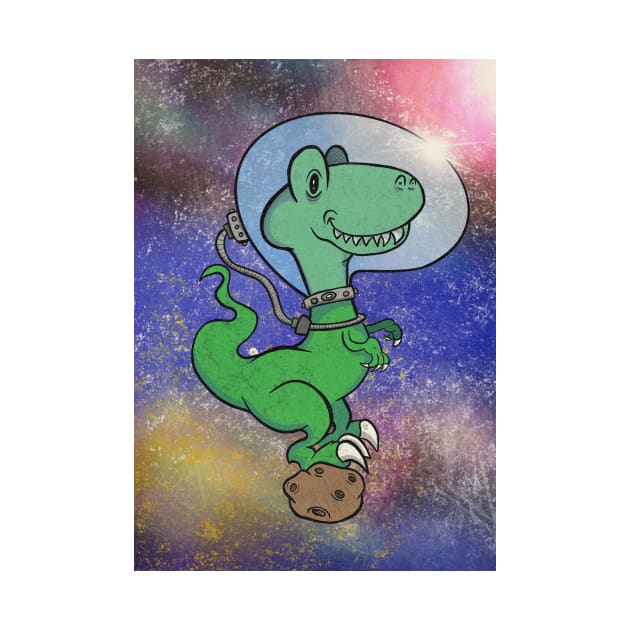 Space Dino by FearingCartoons