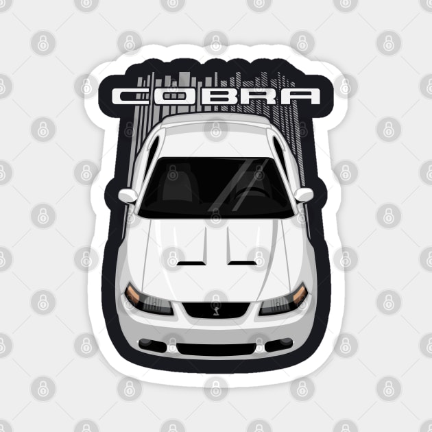 Mustang Cobra Terminator 2003 to 2004 - White Magnet by V8social