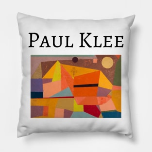 Paul Klee abstract art Pillow