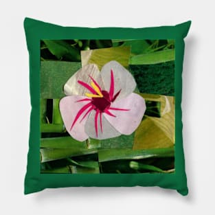 A Flower from a Walk Pillow