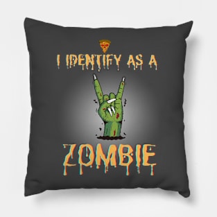 I identify as a Zombie hand Pillow