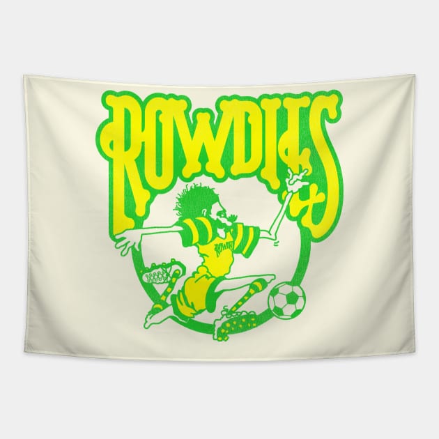 Defunct Tampa Bay Rowdies Soccer Tapestry by Defunctland