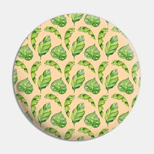 Tropical Leaves Pin