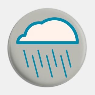 Rain Cloud Pin