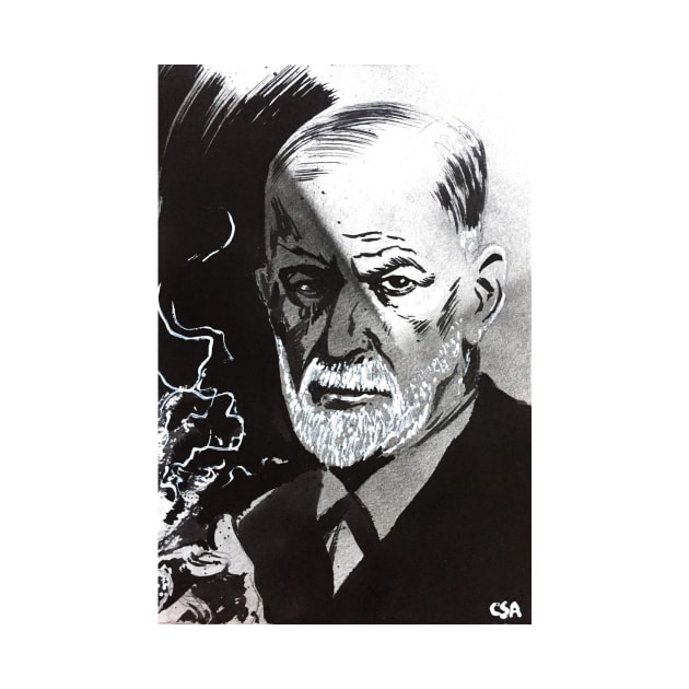 Sigmund Freud by MasterpieceArt