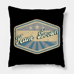 vintage Kane Brown Pillow