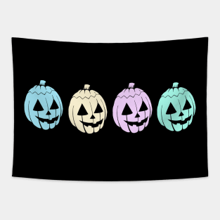 Pastel Pumpkins Tapestry