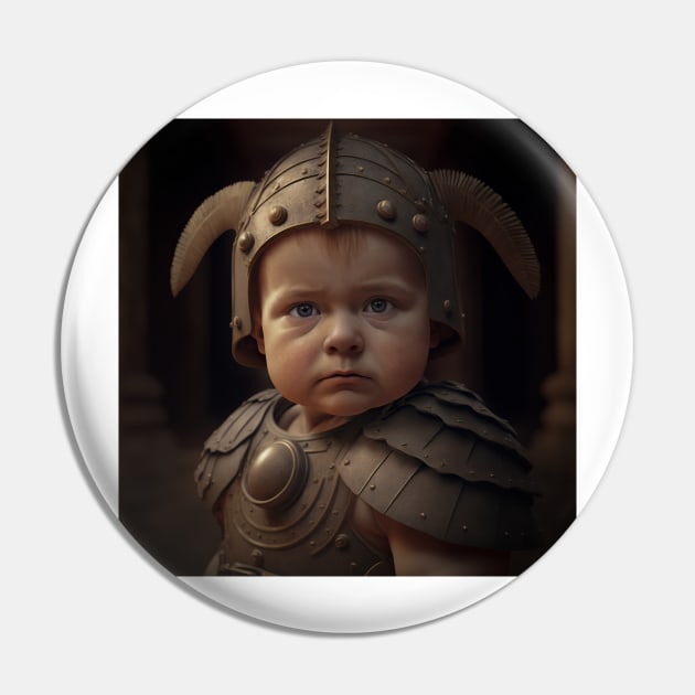 A Cute Gladiator Baby Pin by daniel4510