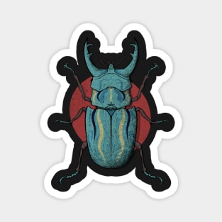 Coleoptera insect illustration 3 Magnet