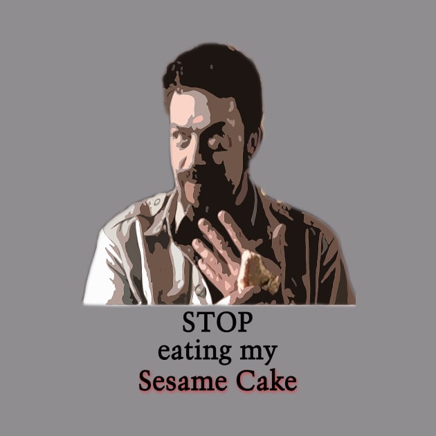 Stop eating my Sesame Cake by thebeardedtrio