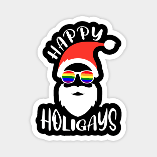 Happy Holigays Magnet