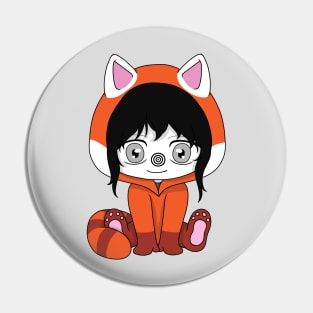 creepypasta red panda (laughing jill) Pin