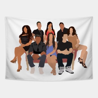 Jersey Shore Guido Gang Tapestry