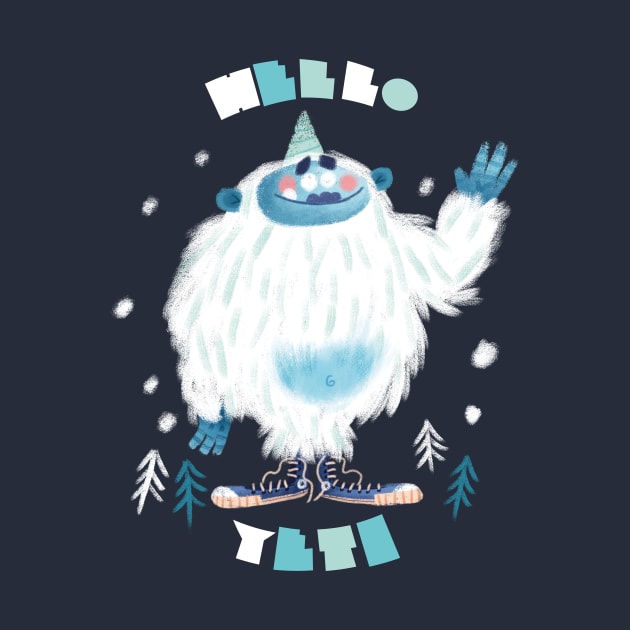 Hello Yeti! by Geeksarecool