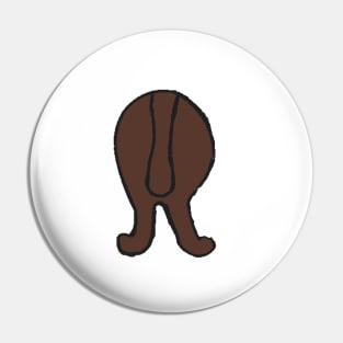 newfoundland  brown hiney Pin