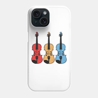 Violins Violinist String Musician Summer Music Festival Phone Case