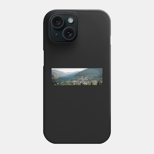 The hills of Sant Andrea Di Compito Phone Case by randymir