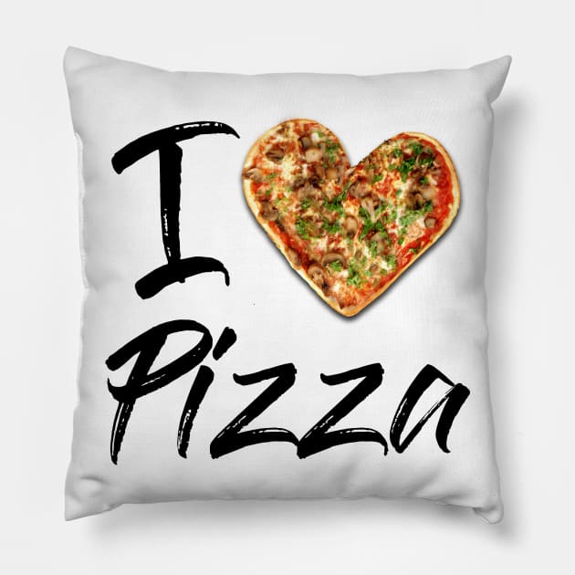 I love Pizza Pillow by MarceloMoretti90