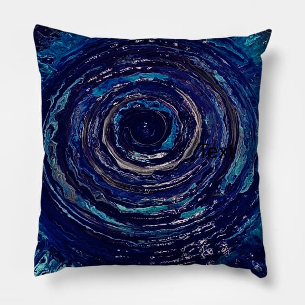 👁️ of wormhole Pillow by PrinceOno