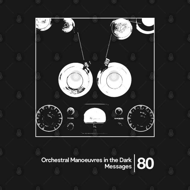 OMD - Messages / Minimal Style Graphic Artwork Design by saudade