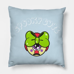 Spooky Cute Clown Pillow