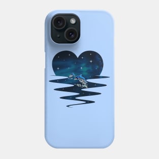 Dolphins in Galaxy Phone Case