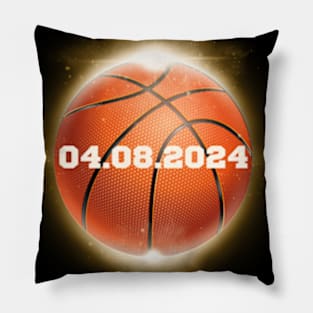 Lispe Eclipse of Sun by College Basketball 04.08.2024 Pillow