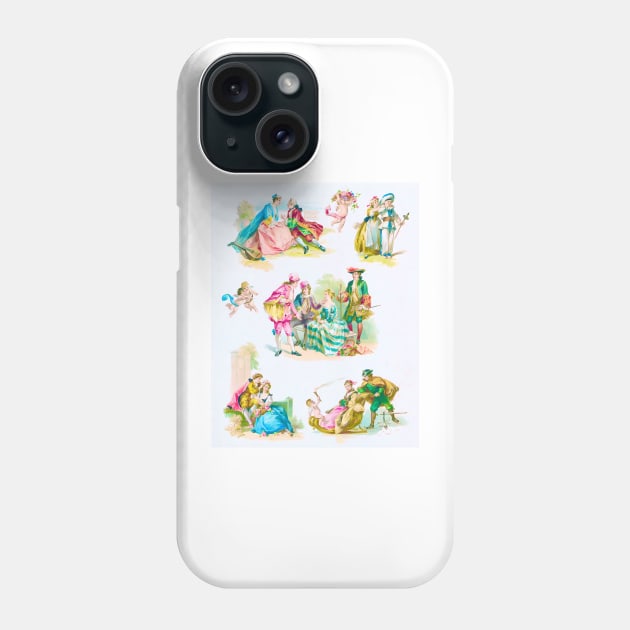 French country scene Phone Case by SophieClimaArt