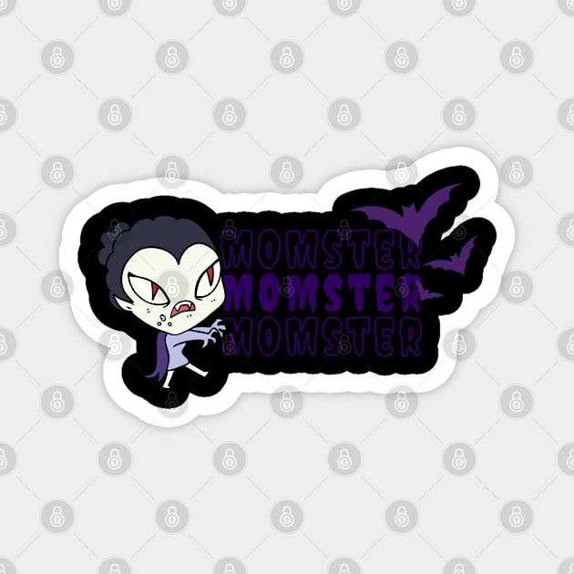 Momster Halloween Vibes! Magnet by SocietyTwentyThree