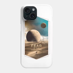 Dune Moons, Muad’Dib on Arrakis Phone Case