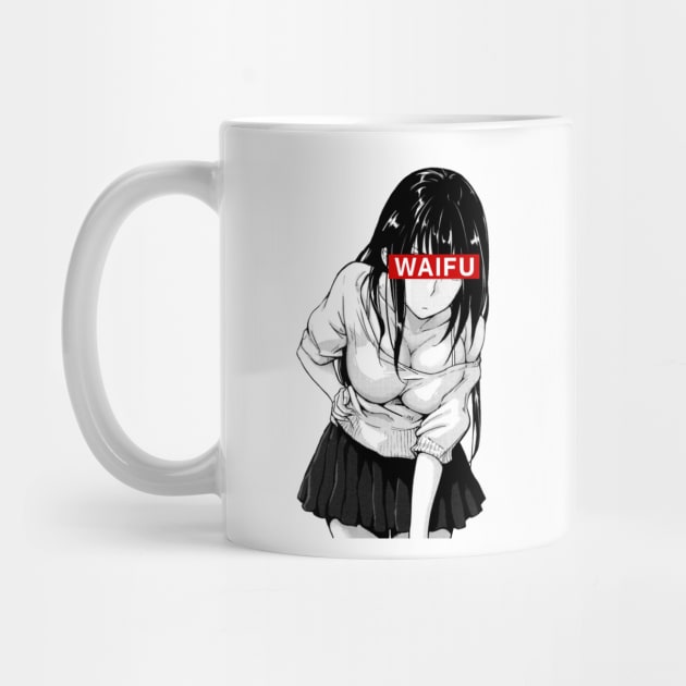 Waifu Japanese Anime Manga Coffee Mug Tea Cup Ceramic Office Home